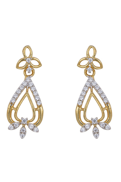 925 Silver Laurel Earrings 