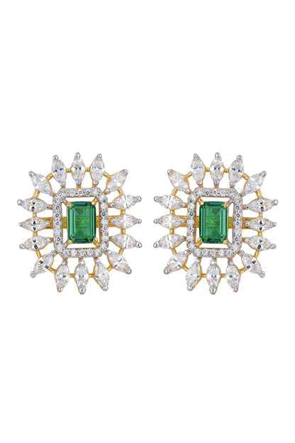 925 Silver Oleander Earrings 