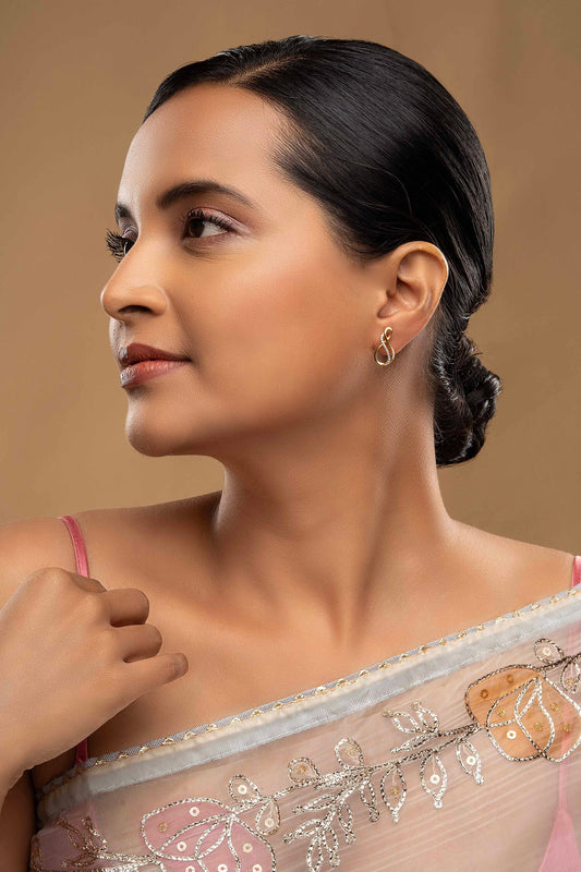 925 Silver Amaryllis Earrings 