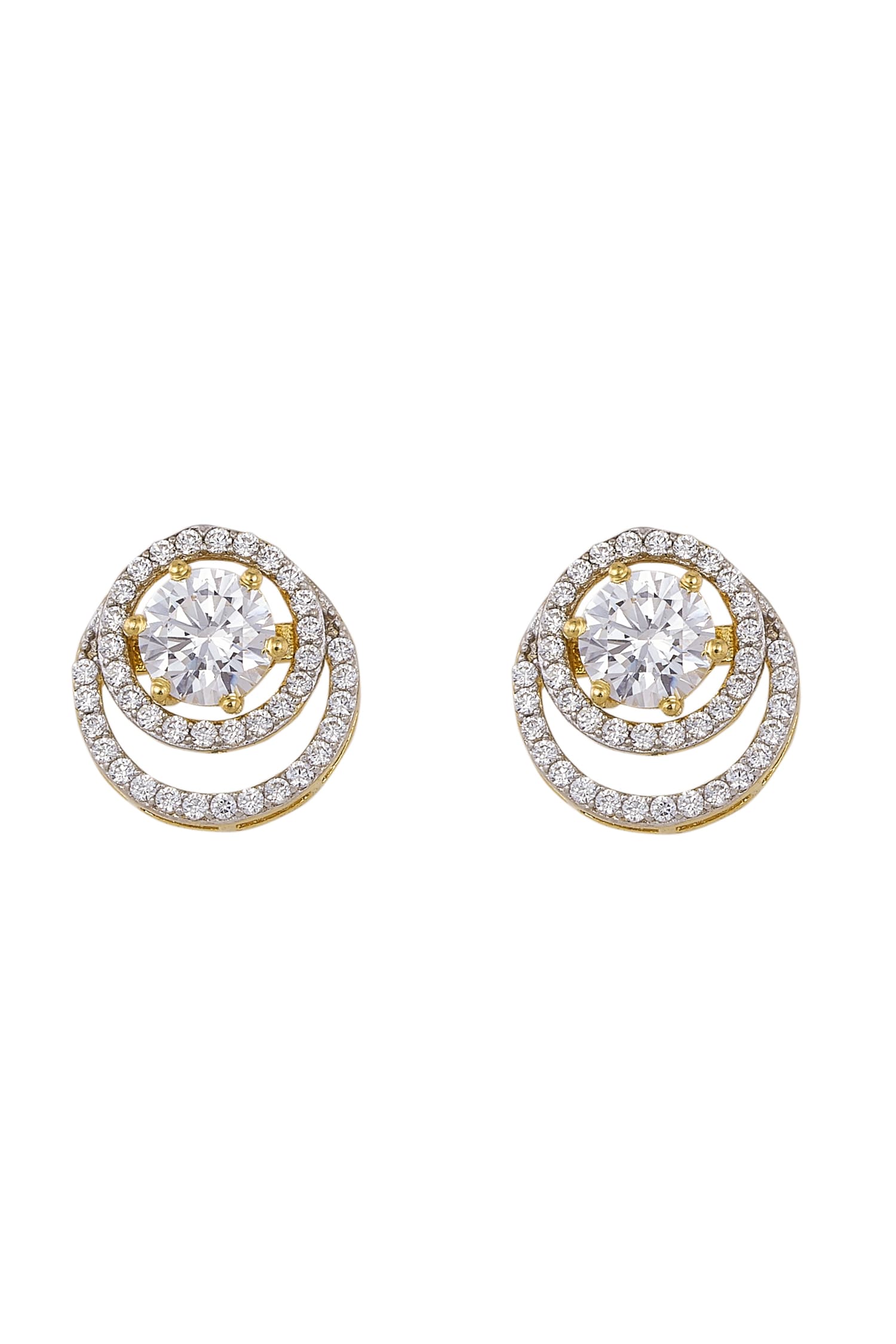 925 Silver Detachable Solitaire Earrings 