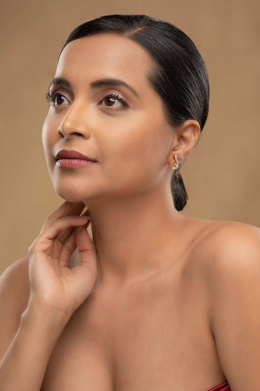 925 Silver Twist Earrings 