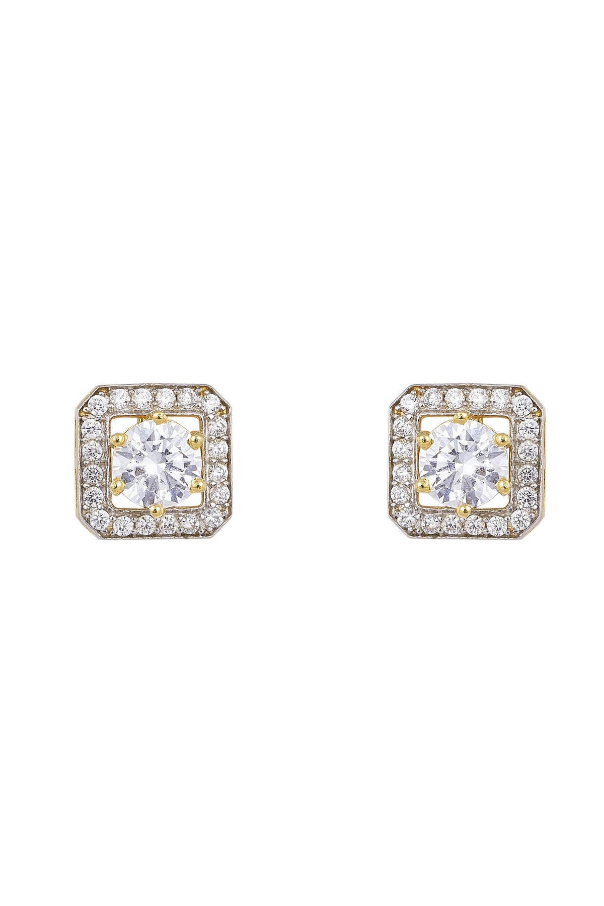 925 Silver Detachable Jacket Earrings 