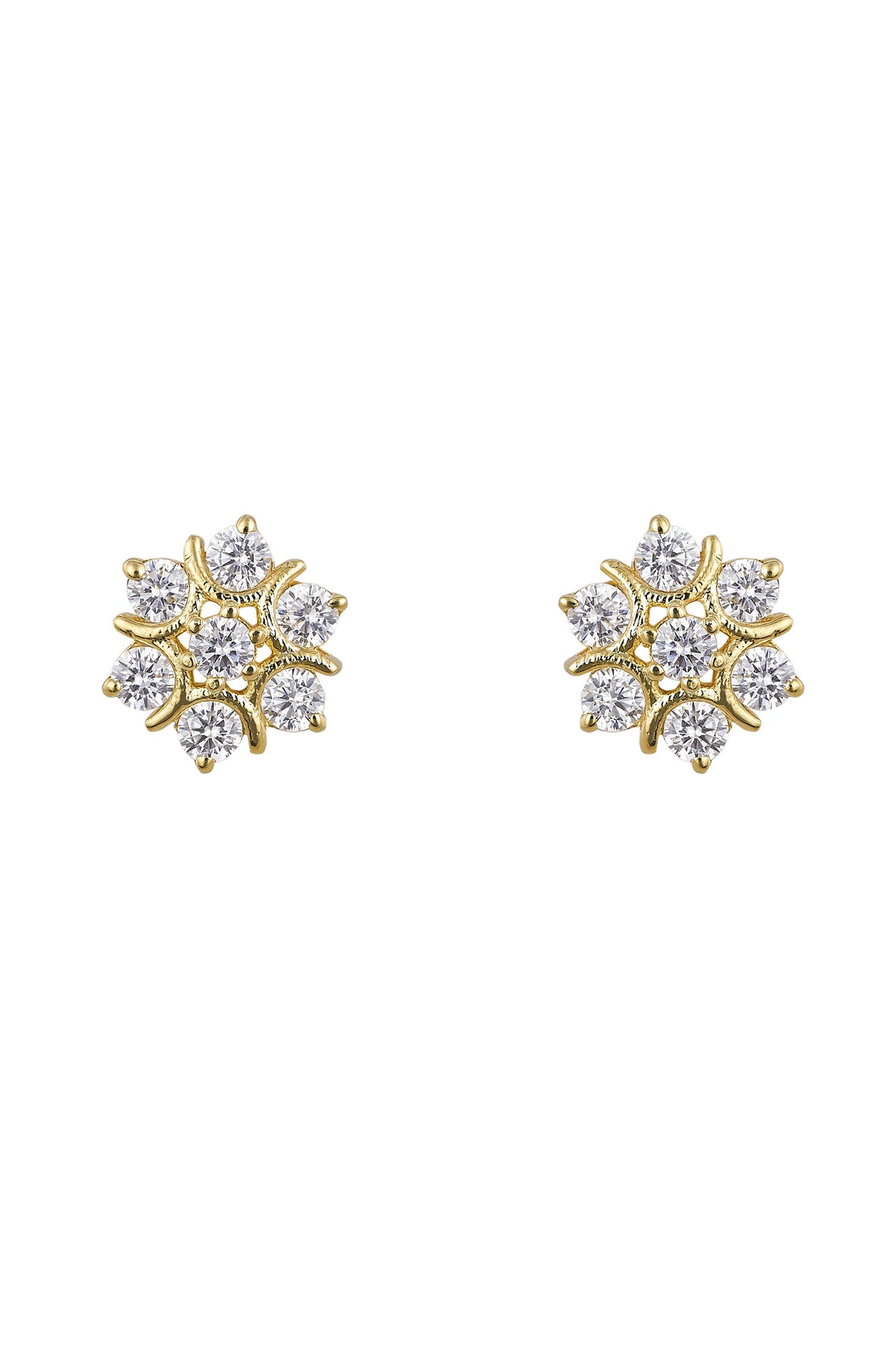 925 Silver Iris Earrings 