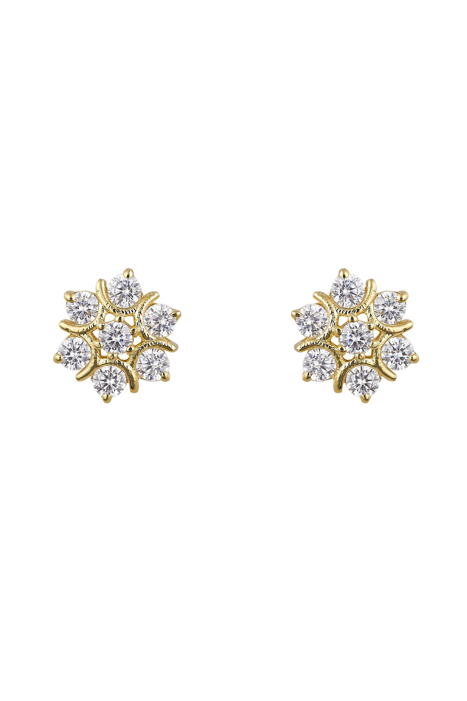 925 Silver Iris Earrings 