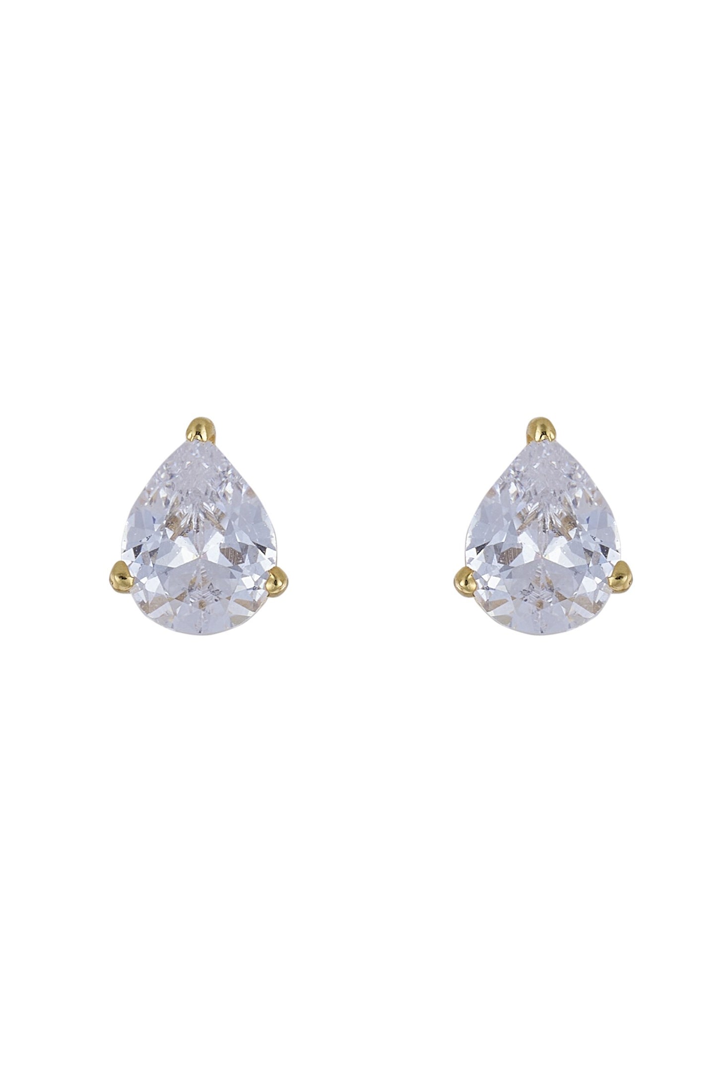 925 Silver Pear Earrings 