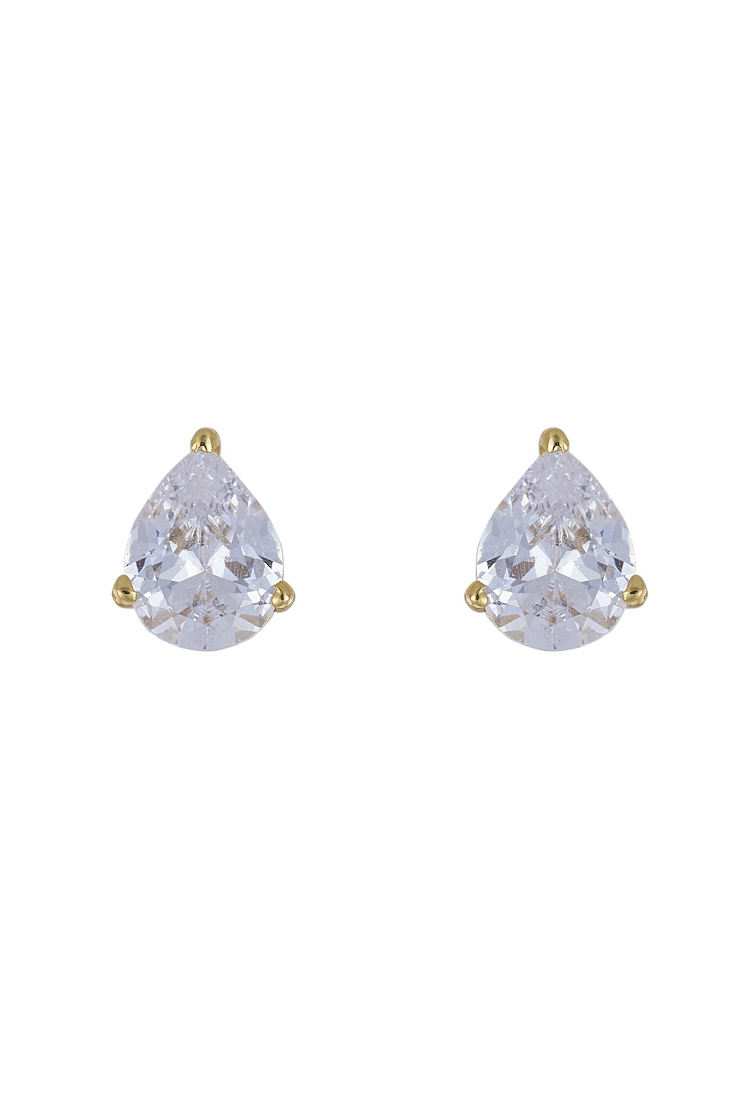 925 Silver Pear Earrings 