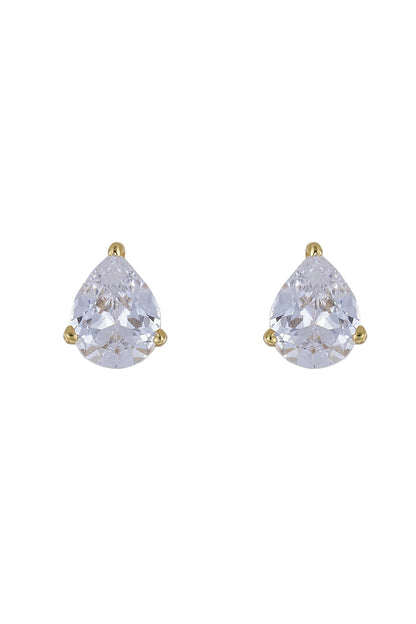 925 Silver Pear Earrings 