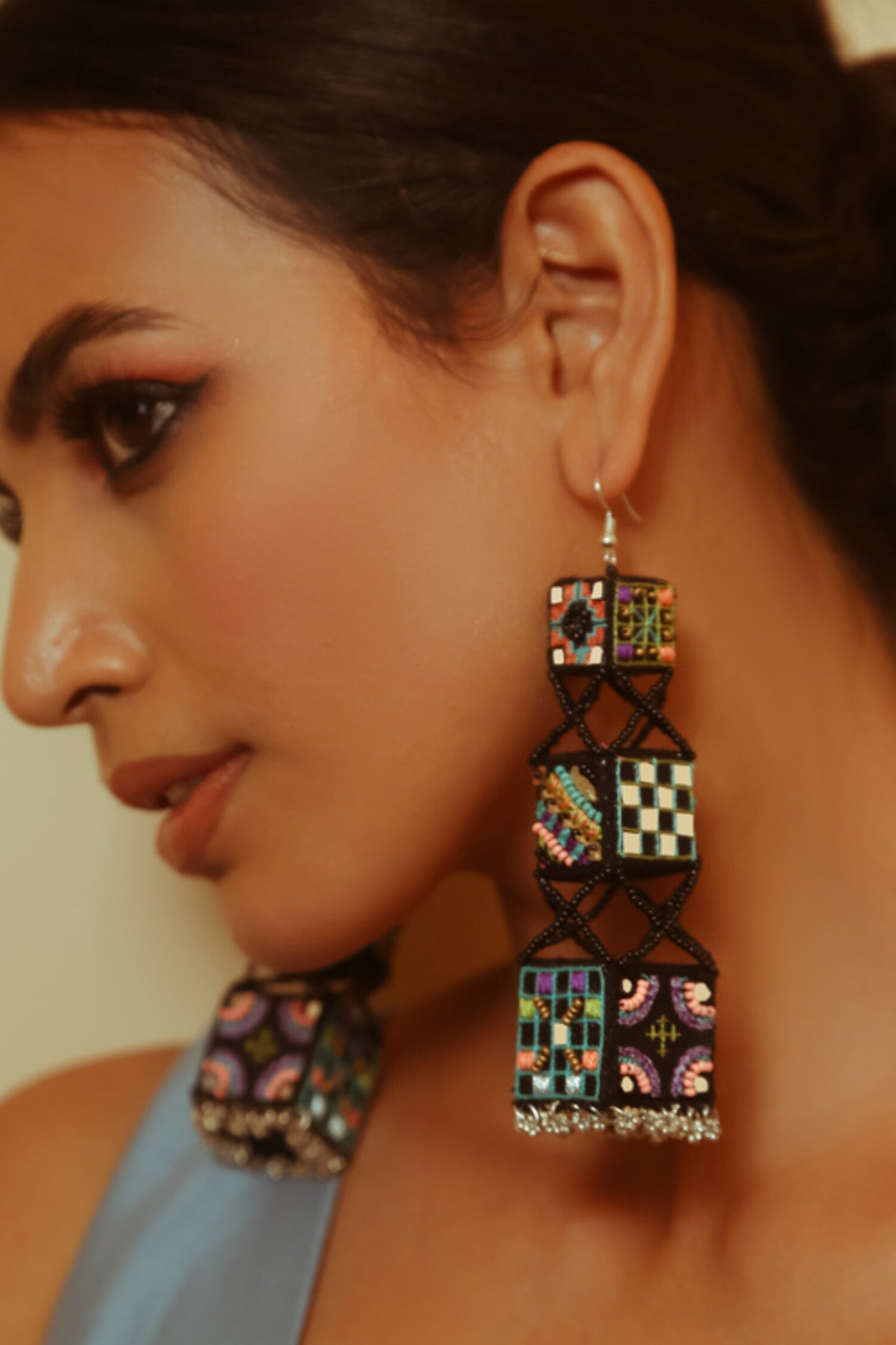 Raabta Embroidered Earrings 