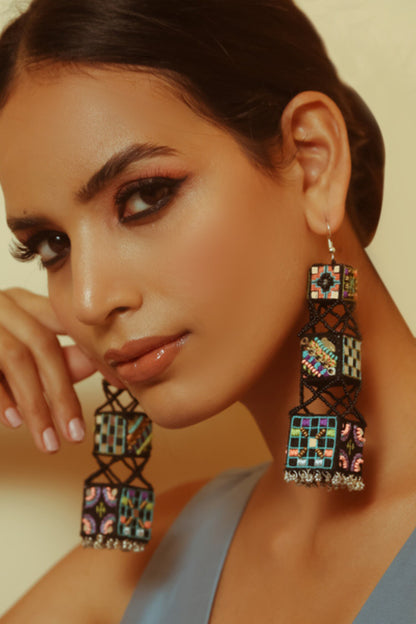 Raabta Embroidered Earrings 