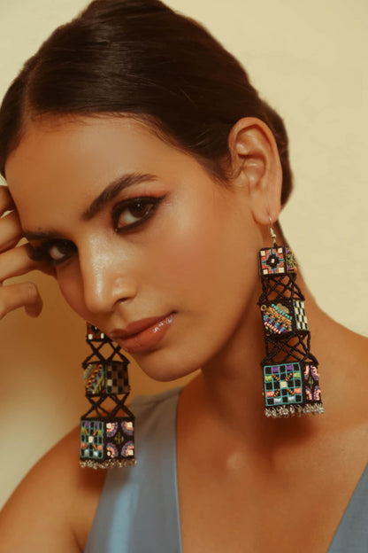 Raabta Embroidered Earrings 