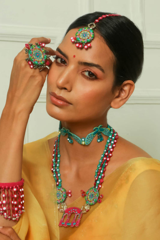 Morni Banke Handcrafted Choker 
