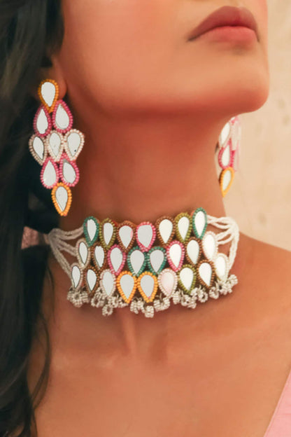 Ishqaana Mirror Choker 