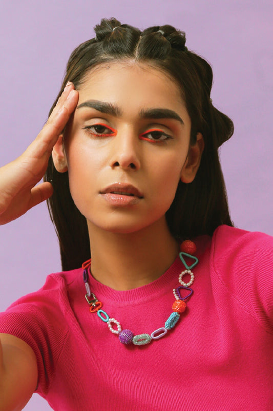 Snatched Embellished Necklace 