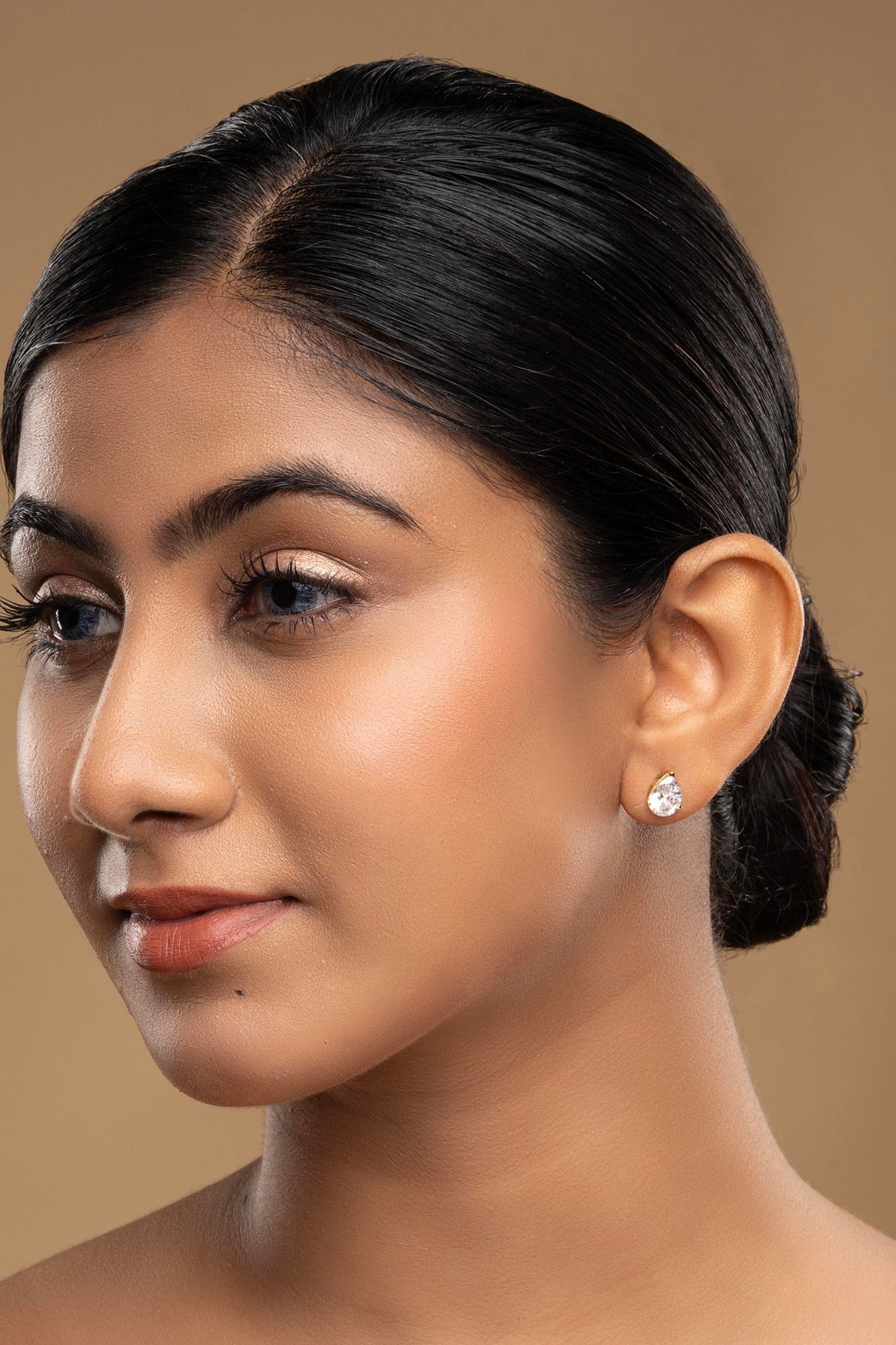 925 Silver Pear Earrings 