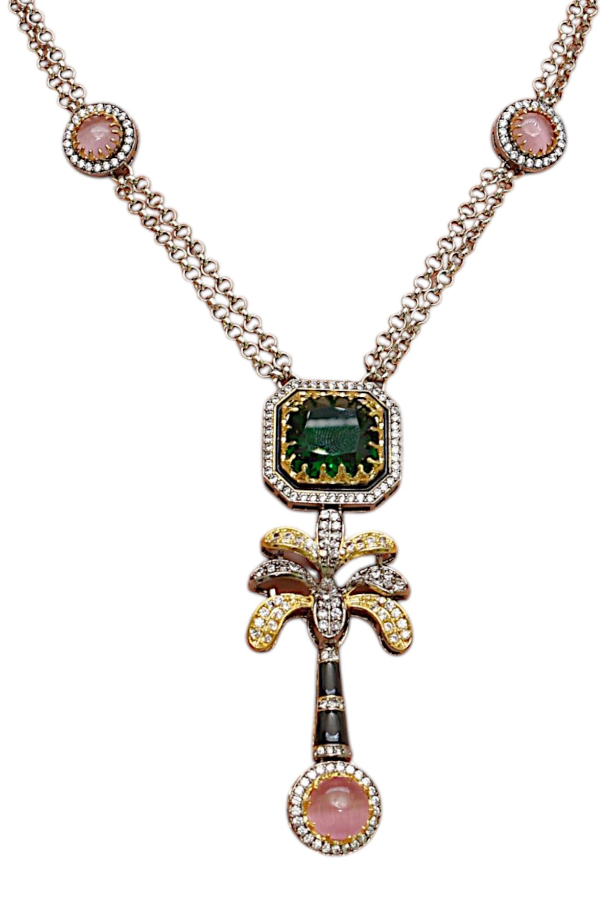 Designer Semi Precious Stone Necklace 