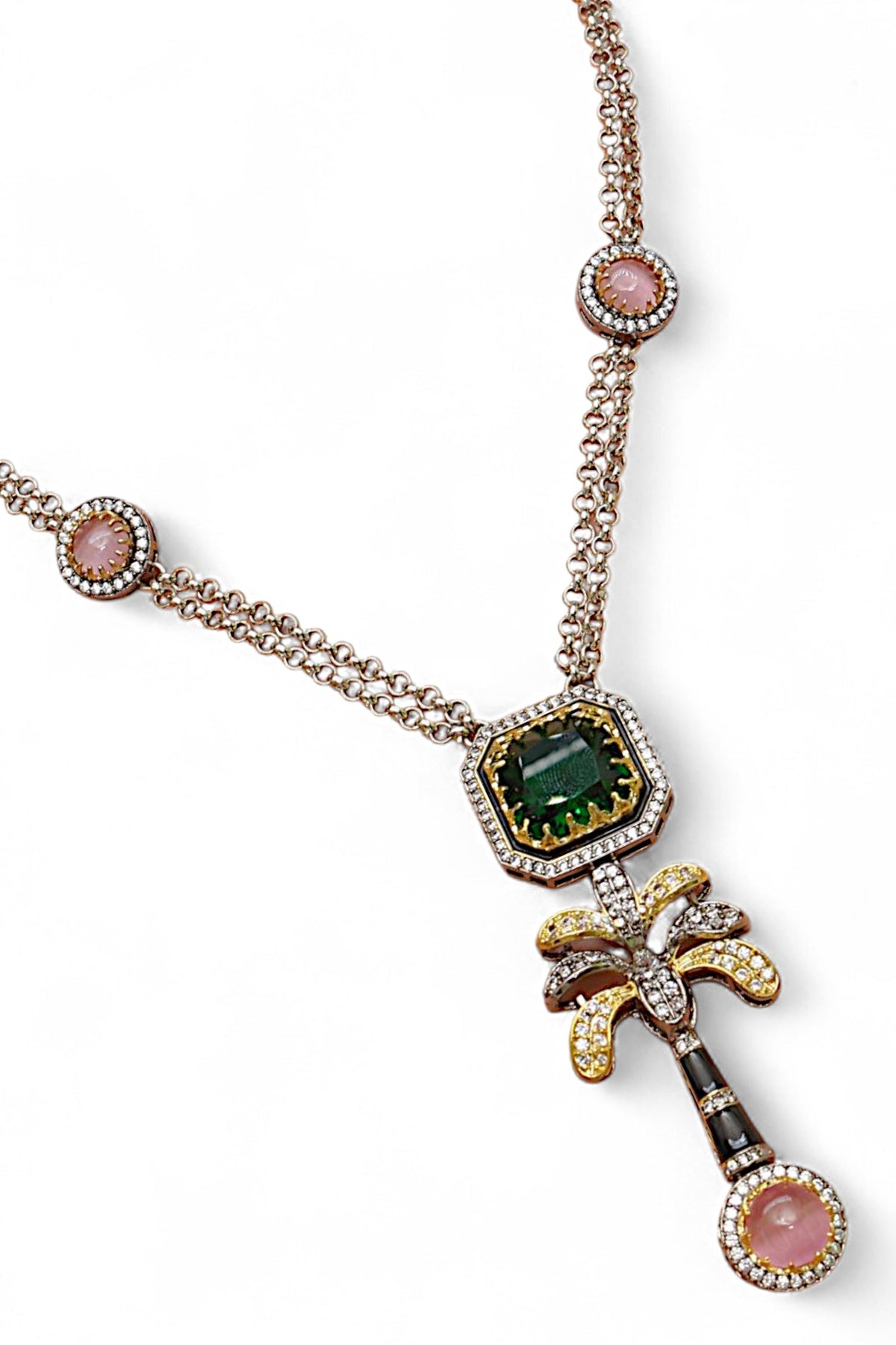 Designer Semi Precious Stone Necklace 