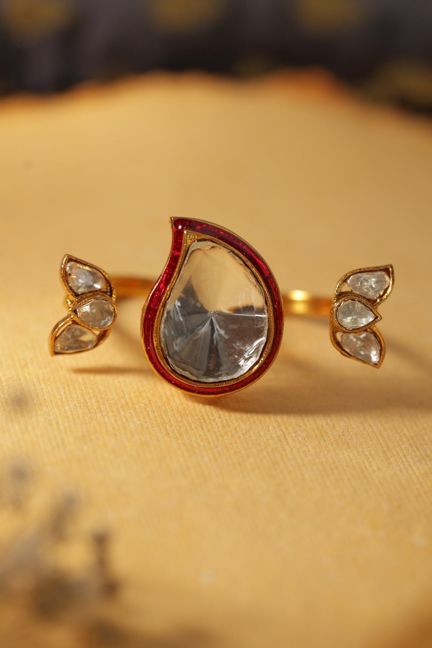 Statement Polki Ring 