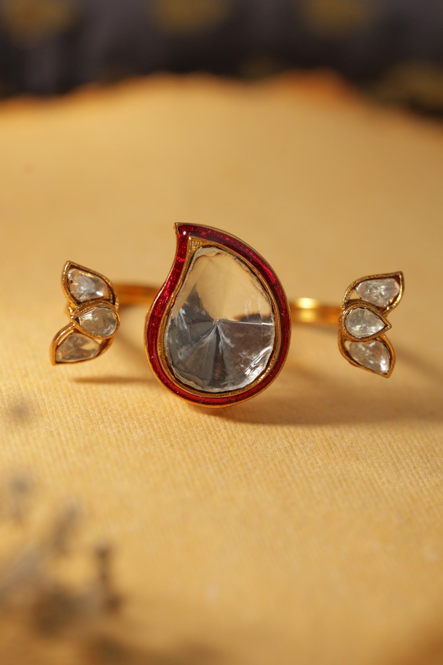 Statement Polki Ring 