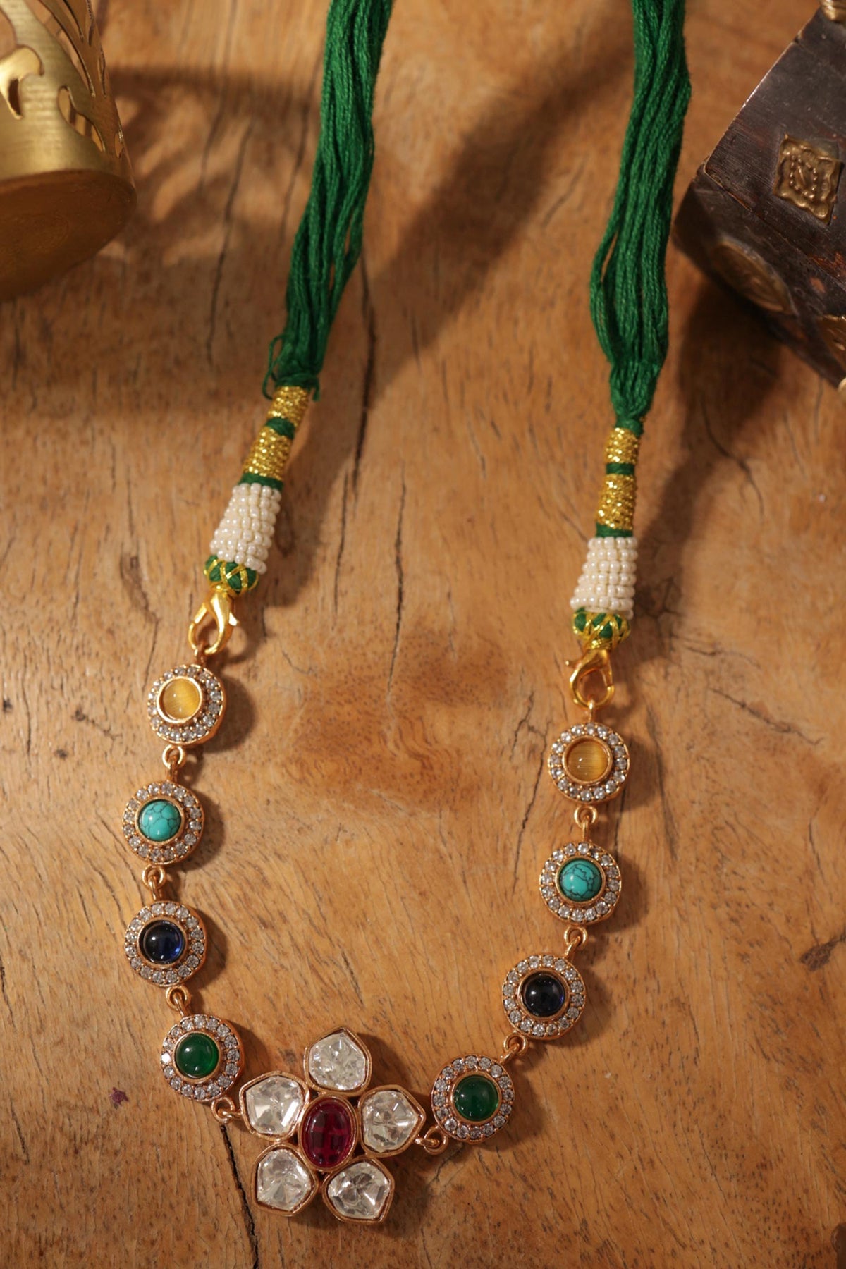 Navrattan Choker Necklace 