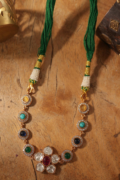 Navrattan Choker Necklace 