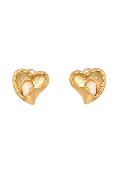 Heartfealt Pearl Earrings 