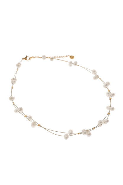 Pearl Elegance Chain Necklace 