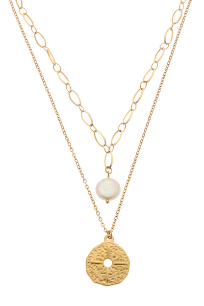 Golden Charm Necklace 