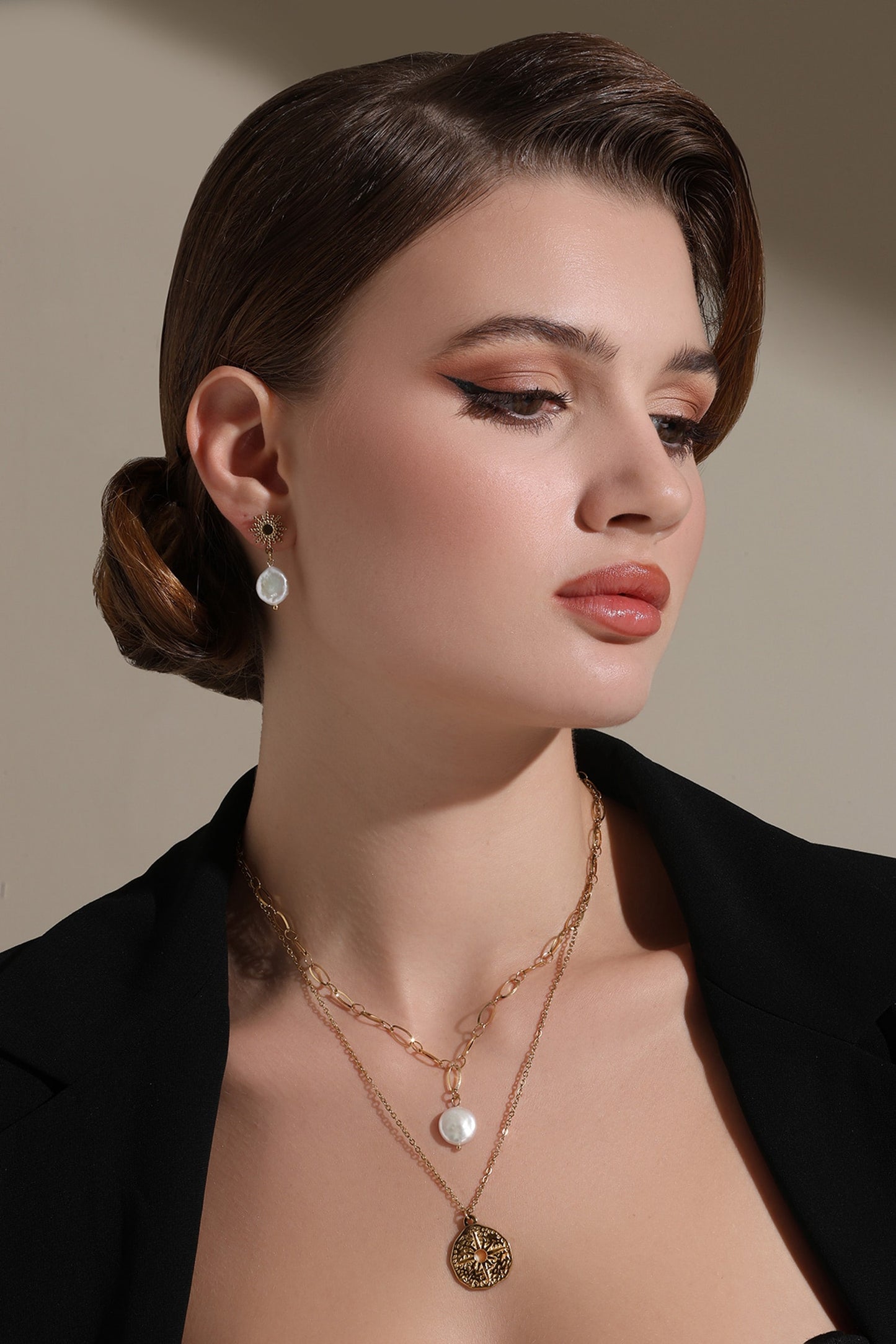 Golden Charm Necklace 