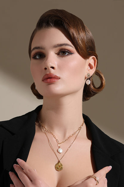 Golden Charm Necklace 