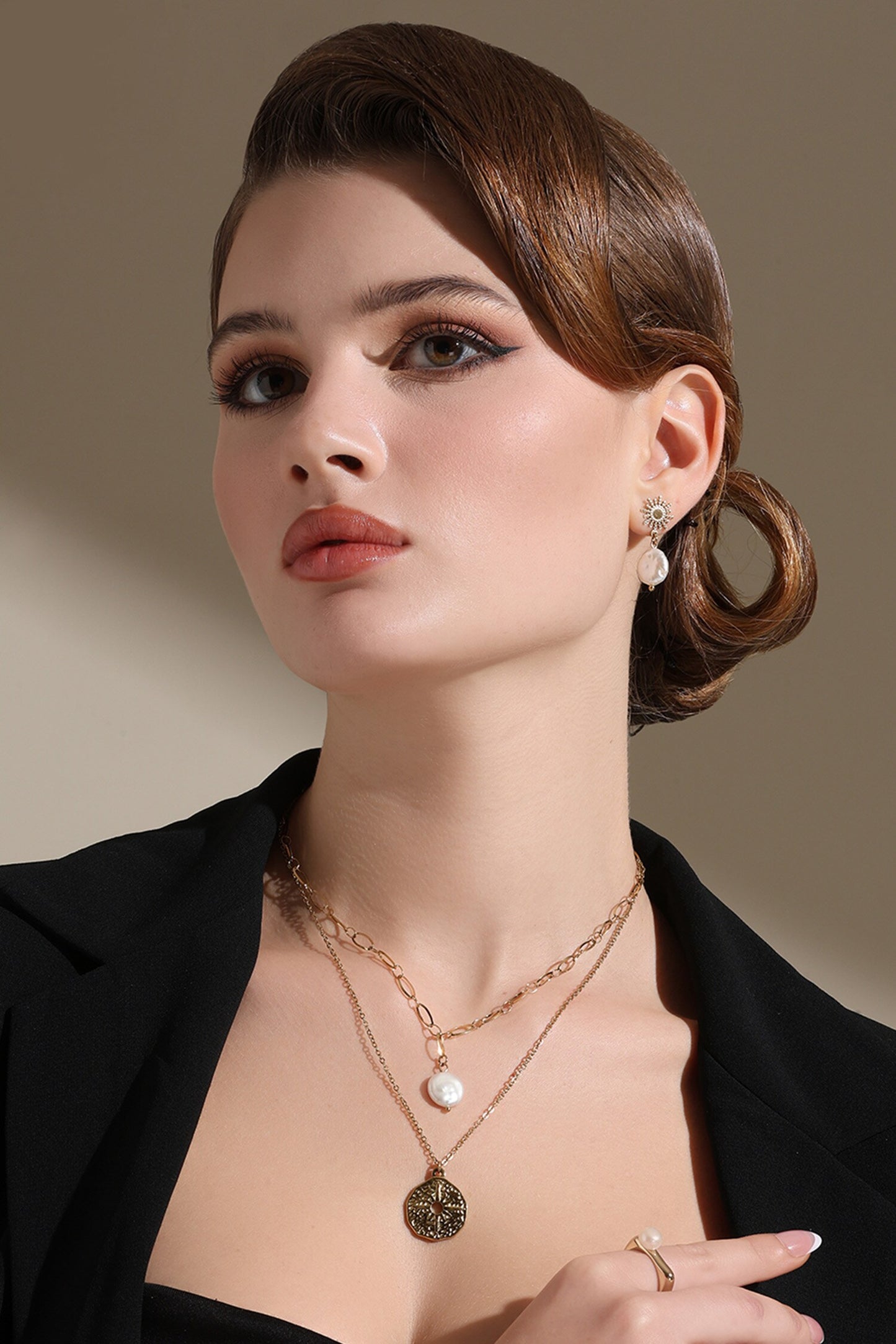 Golden Charm Necklace 