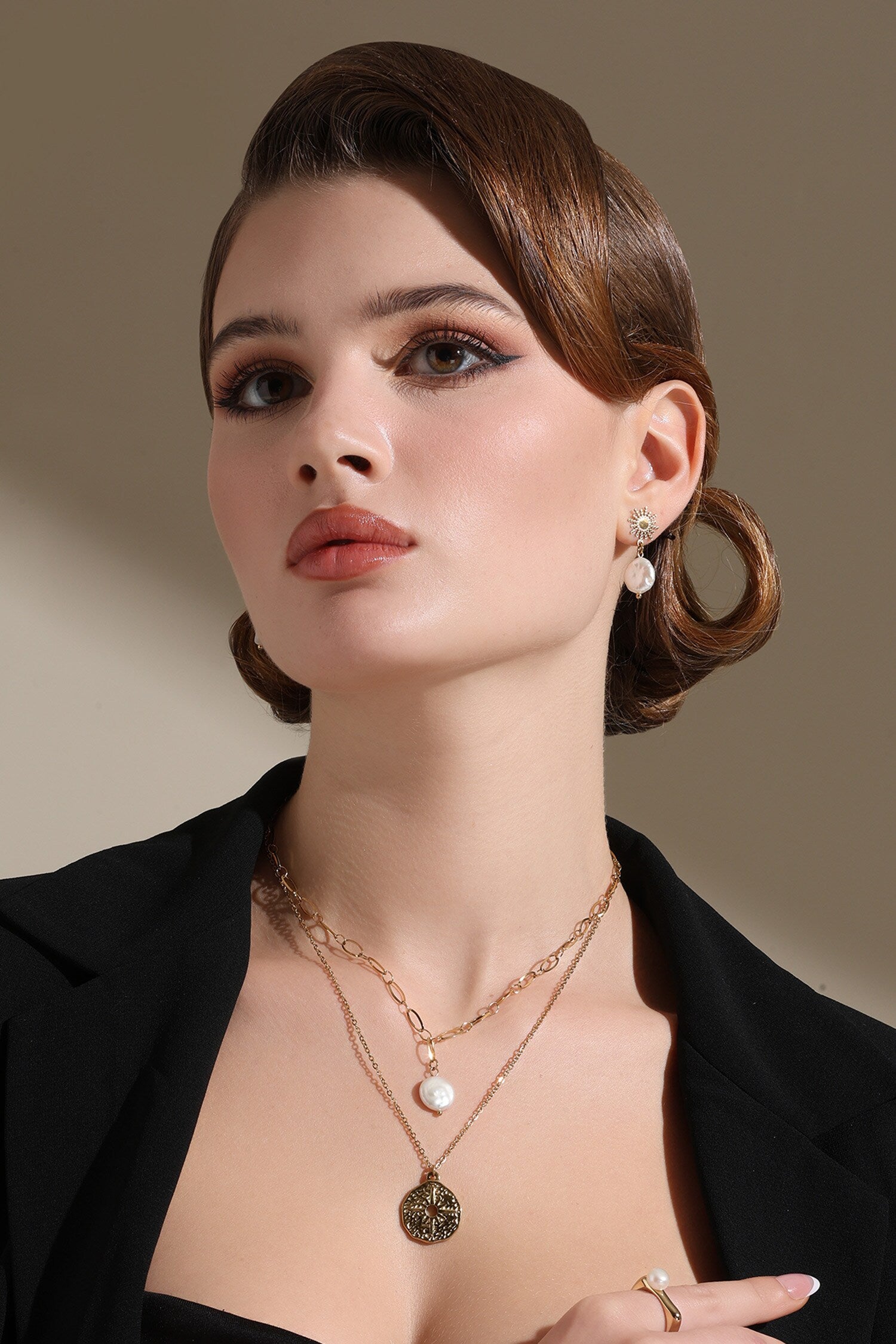 Golden Charm Necklace 