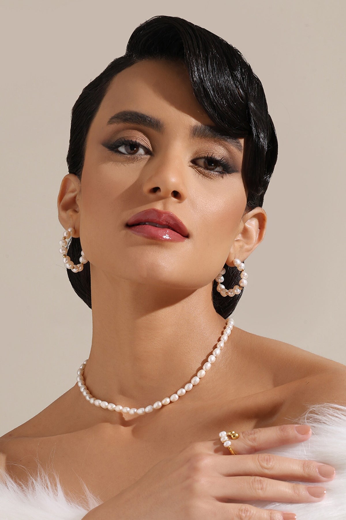 Clavicale Pearl Grace Necklace 