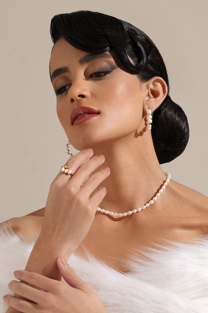 Clavicale Pearl Grace Necklace 