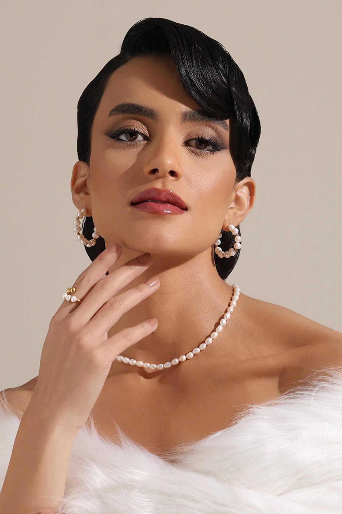Clavicale Pearl Grace Necklace 