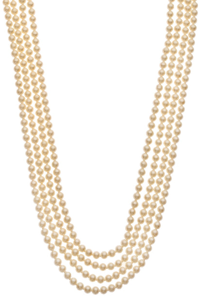 4 Strand Mala Necklace 