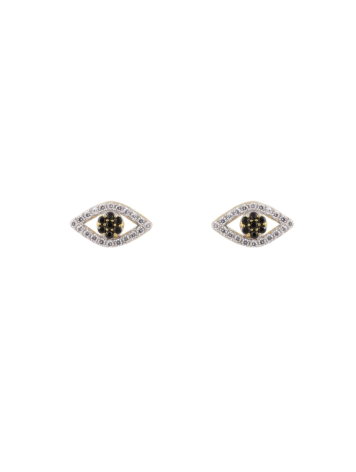 925 Silver Evil Eye Earrings 