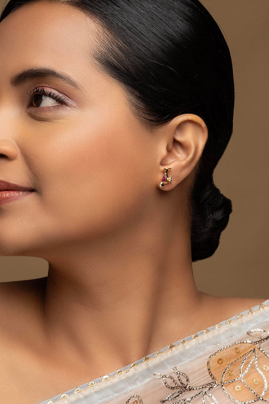 925 Silver Bird Earrings 