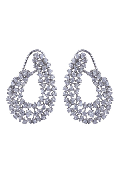 925 Silver Iceberg Earrings 