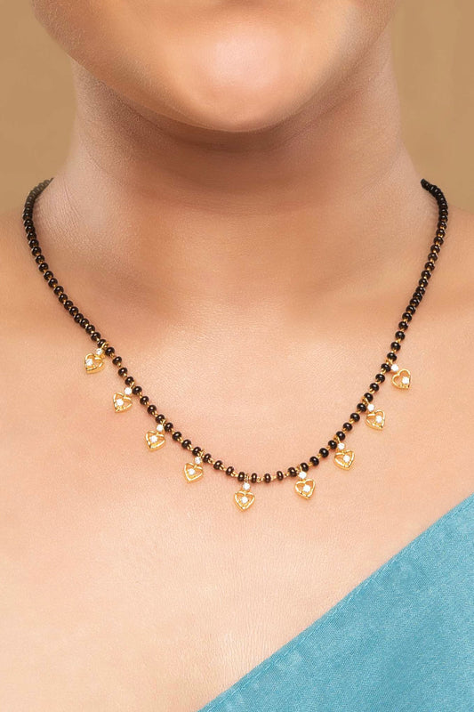925 Silver Amaltas Mangalsutra 