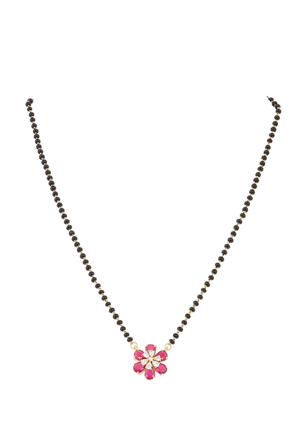 925 Silver Ashoka Mangalsutra 