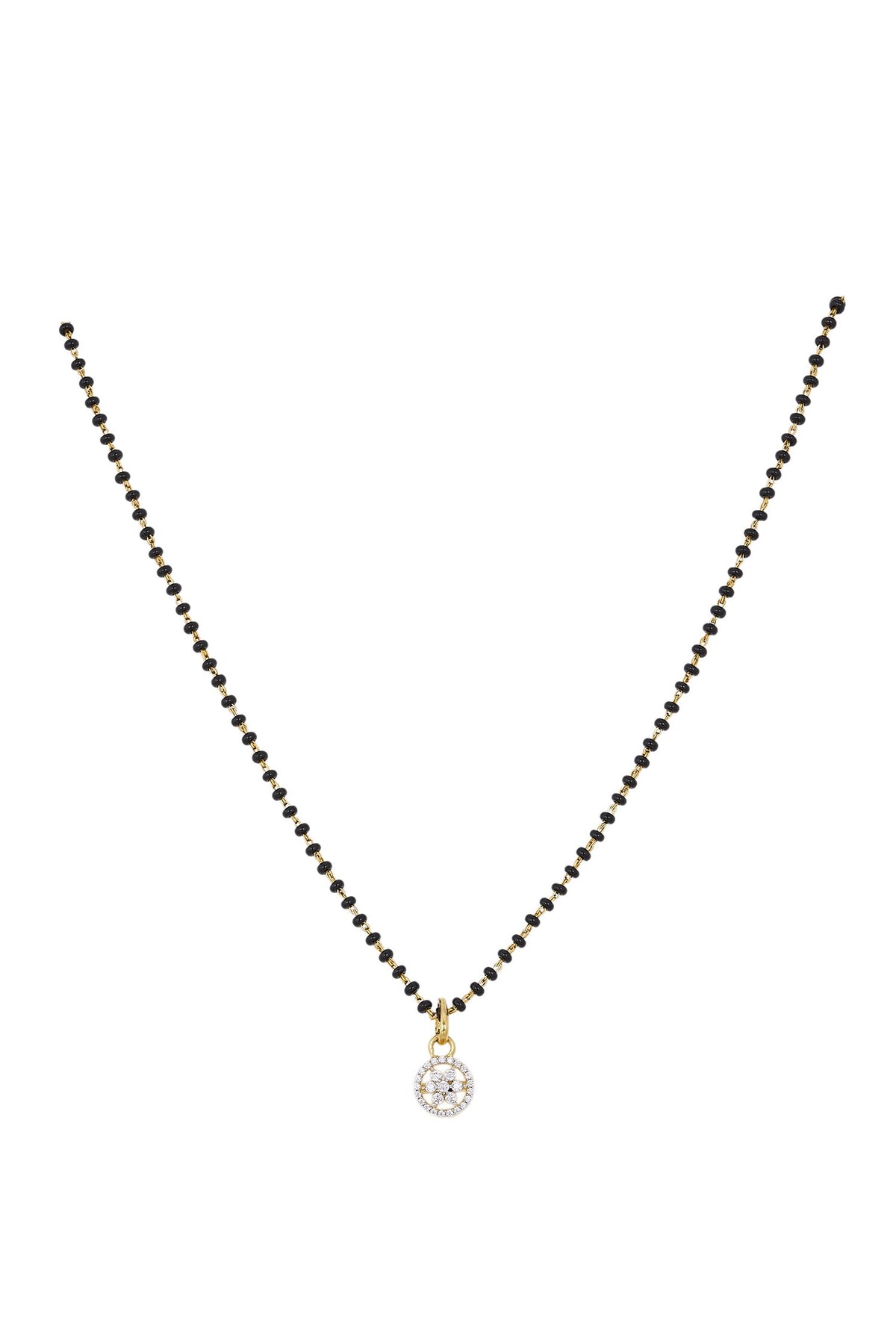 925 Silver Chakra Mangalsutra 