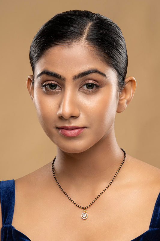 925 Silver Chakra Mangalsutra 