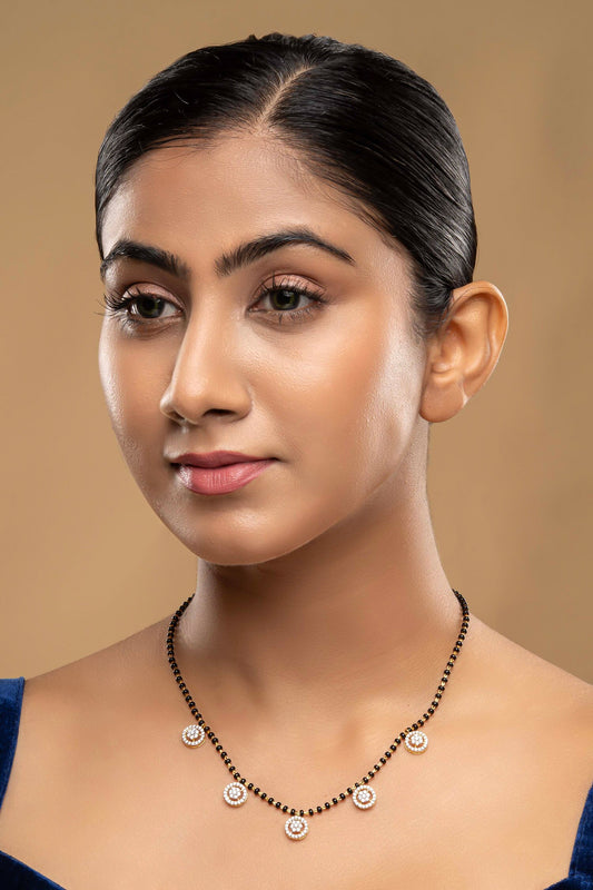 925 Silver Kumkum Mangalsutra 