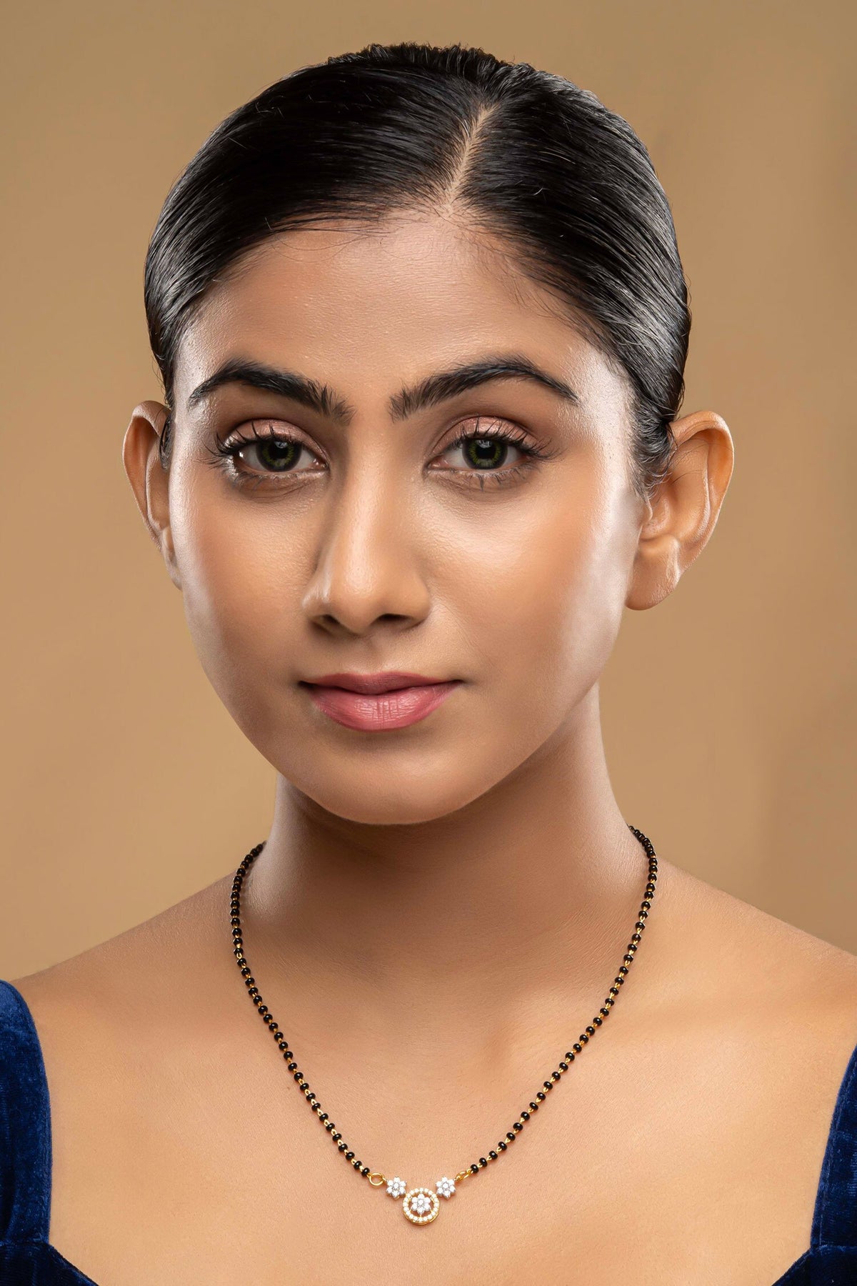 925 Silver Karanja Mangalsutra 