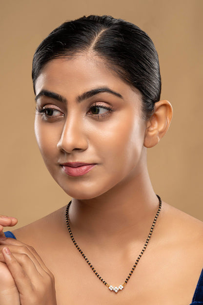 925 Silver Sirisa Mangalsutra 