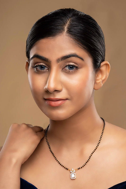 925 Silver Vibhitaki Mangalsutra 
