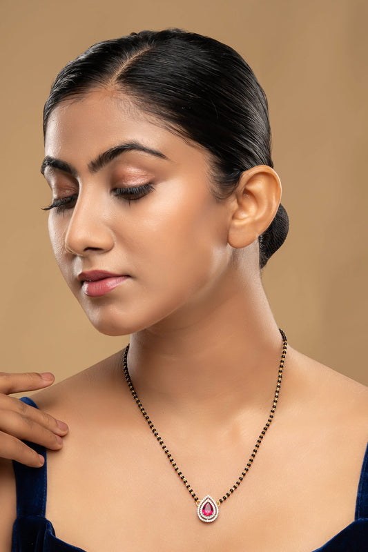 925 Silver Krsna Mangalsutra 