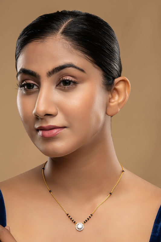 925 Silver Sariva Mangalsutra 