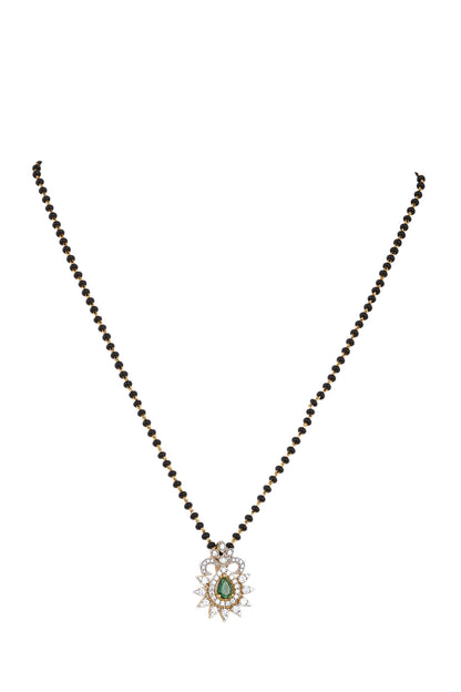 925 Silver Apsara Mangalsutra 