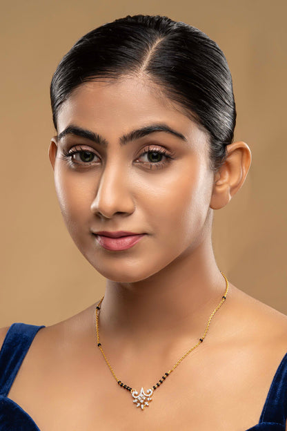 925 Silver Brhati Mangalsutra 